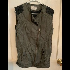 Zara Trafaluc Small Vest! Edgy & Casual
